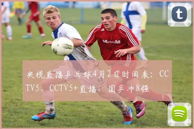 央视直播乒乓球4月2日时间表:CCTV5、CCTV5+直播,国乒冲8强